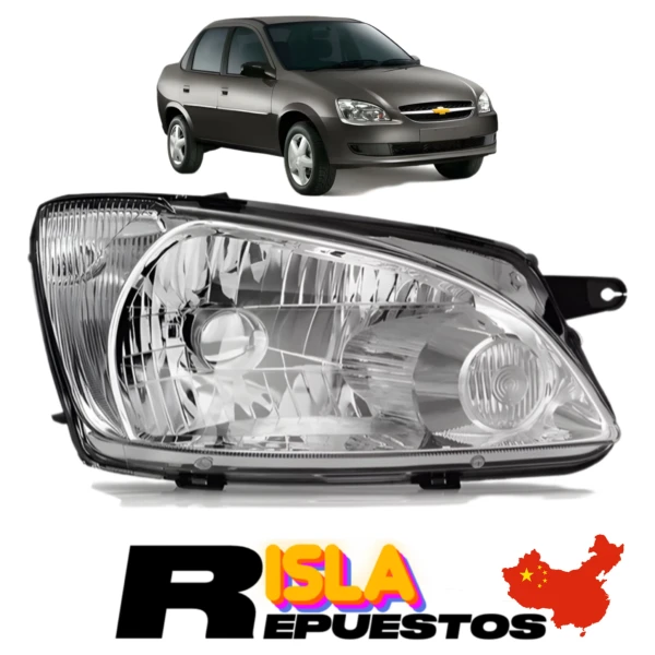 Optico Derecho Para Chevrolet Corsa Plus 2005 2009 1.6